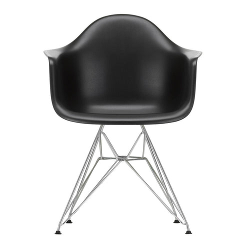 Cadeira de Braços em Plástico Eames DAR / Base Cromada